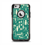 The Teal and Yellow Beauty Product Icons Apple iPhone 6 Otterbox Commuter Case Skin Set