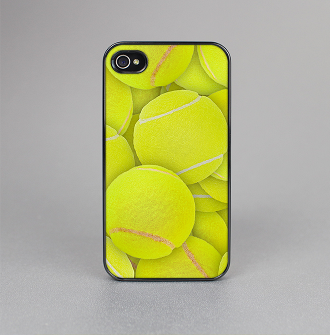 The Tennis Ball Overlay Skin-Sert for the Apple iPhone 4-4s Skin-Sert Case