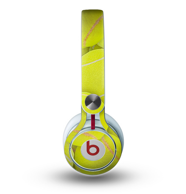 The Tennis Ball Overlay Skin for the Beats by Dre Mixr Headphones
