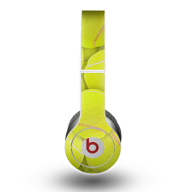 The Tennis Ball Overlay Skin for the Beats by Dre Original Solo-Solo HD Headphones