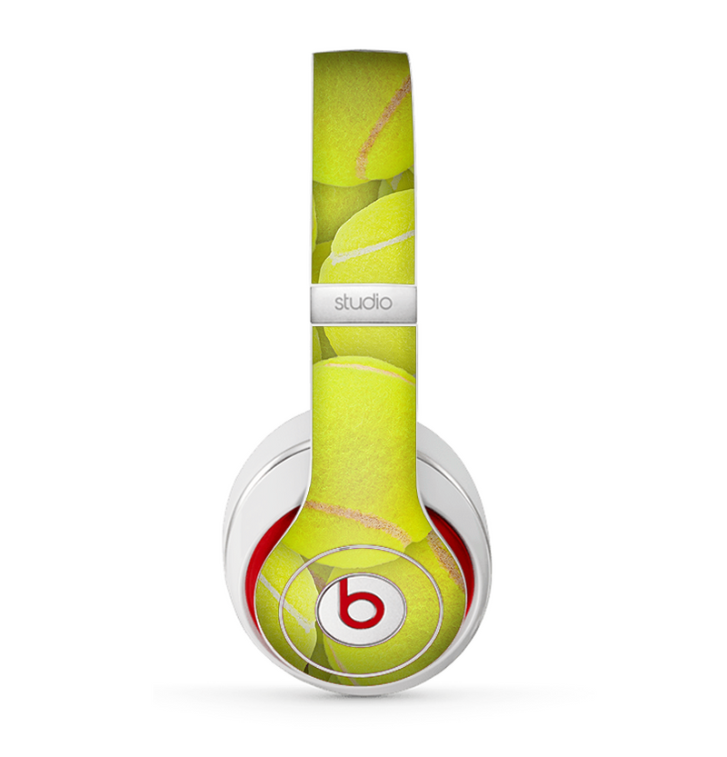 The Tennis Ball Overlay Skin for the Beats by Dre Studio (2013+ Version) Headphones