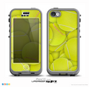 The Tennis Ball Overlay Skin for the iPhone 5c nüüd LifeProof Case