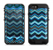 The Thin Striped Blue Layered Chevron Pattern Apple iPhone 6/6s LifeProof Fre POWER Case Skin Set