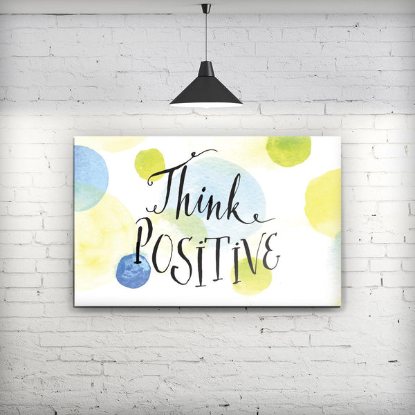 Think_Positive_Stretched_Wall_Canvas_Print_V2.jpg