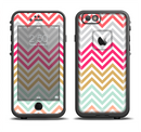 The Three-Bar Color Chevron Pattern Apple iPhone 6/6s LifeProof Fre Case Skin Set
