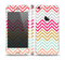 The Three-Bar Color Chevron Pattern Skin Set for the Apple iPhone 5