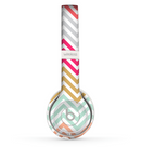 The Three-Bar Color Chevron Pattern Skin Set for the Beats by Dre Solo 2 Wireless Headphones
