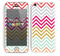 The Three-Bar Color Chevron Pattern Skin for the Apple iPhone 5c