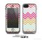 The Three-Bar Color Chevron Pattern Skin for the Apple iPhone 5c LifeProof Case