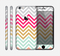 The Three-Bar Color Chevron Pattern Skin for the Apple iPhone 6