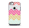 The Three-Bar Color Chevron Pattern Skin for the iPhone 5c OtterBox Commuter Case