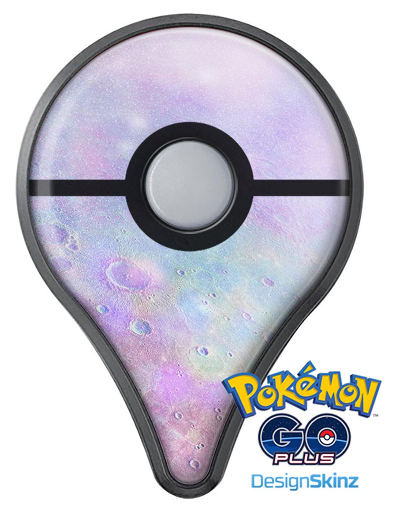 The Tie-Dye Cratered Moon Surface Pokémon GO Plus Vinyl Protective Decal Skin Kit