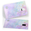 The Tie-Dye Cratered Moon Surface - Premium Protective Decal Skin-Kit for the Apple Credit Card