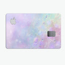 The Tie-Dye Cratered Moon Surface - Premium Protective Decal Skin-Kit for the Apple Credit Card