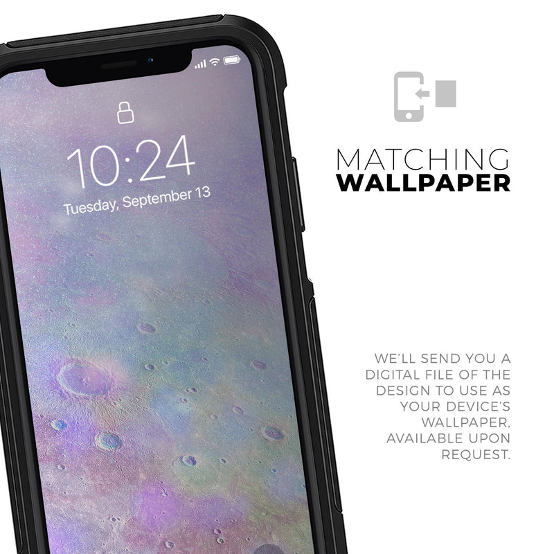 The Tie-Dye Cratered Moon Surface - Skin Kit for the iPhone OtterBox Cases