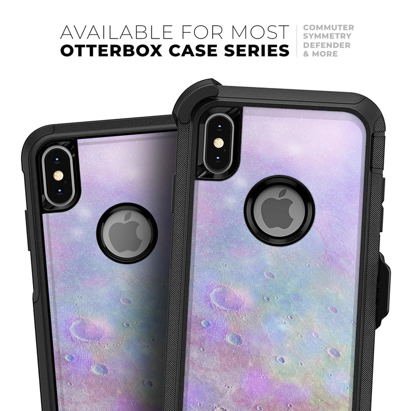 The Tie-Dye Cratered Moon Surface - Skin Kit for the iPhone OtterBox Cases
