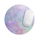 The Tie-Dye Cratered Moon Surface// WaterProof Rubber Foam Backed Anti-Slip Mouse Pad for Home Work Office or Gaming Computer Desk