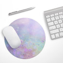The Tie-Dye Cratered Moon Surface// WaterProof Rubber Foam Backed Anti-Slip Mouse Pad for Home Work Office or Gaming Computer Desk