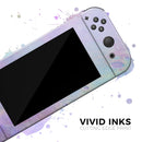 The Tie-Dye Cratered Moon Surface // Skin Decal Wrap Kit for Nintendo Switch Console & Dock, Joy-Cons, Pro Controller, Lite, 3DS XL, 2DS XL, DSi, or Wii