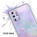The Tie-Dye Cratered Moon Surface - Premium Vinyl Skin Decal for Samsung Galaxy S25 Ultra, S24, S23, S22 & All Galaxy S Models