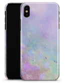The Tie-Dye Cratered Moon Surface - iPhone X Clipit Case