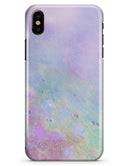 The Tie-Dye Cratered Moon Surface - iPhone X Clipit Case