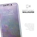 The Tie-Dye Cratered Moon Surface - Protective Skin Wrap & Decal – Compatible with iPhone SE to iPhone 17 Pro Max (All Models)