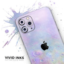 The Tie-Dye Cratered Moon Surface - Protective Skin Wrap & Decal – Compatible with iPhone SE to iPhone 17 Pro Max (All Models)