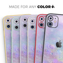 The Tie-Dye Cratered Moon Surface - Protective Skin Wrap & Decal – Compatible with iPhone SE to iPhone 17 Pro Max (All Models)