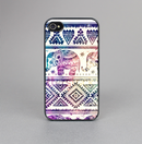 The Tie Dyed Aztec Elephant Pattern Skin-Sert for the Apple iPhone 4-4s Skin-Sert Case