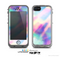 The Tie Dyed Bright  Skin for the Apple iPhone 5c LifeProof Case