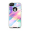 The Tie Dyed Bright Texture Apple iPhone 5-5s Otterbox Commuter Case Skin Set