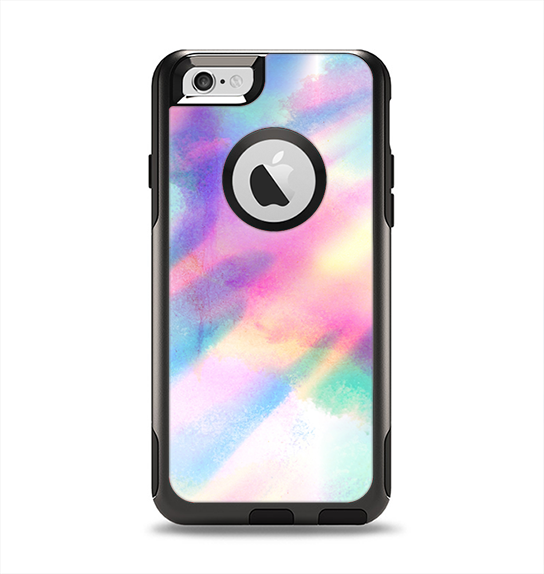 The Tie Dyed Bright Texture Apple iPhone 6 Otterbox Commuter Case Skin Set