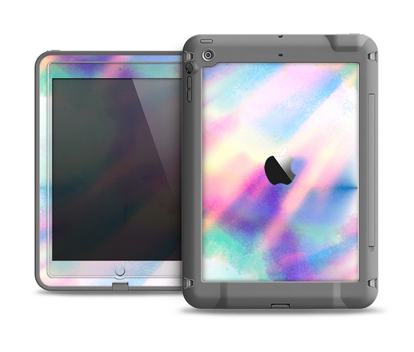 The Tie Dyed Bright Texture Apple iPad Mini LifeProof Fre Case Skin Set