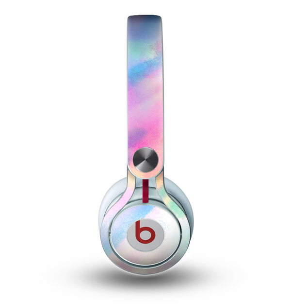 The Tie Dyed Bright Texture Skin for the Beats by Dre Mixr Headphones