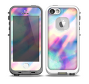 The Tie Dyed Bright Texture Skin for the iPhone 5-5s fre LifeProof Case