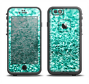 The Aqua Green Glimmer Apple iPhone 6/6s LifeProof Fre Case Skin Set