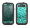 The Aqua Green Glimmer Samsung Galaxy S3 LifeProof Fre Case Skin Set
