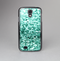 The Aqua Green Glimmer Skin-Sert Case for the Samsung Galaxy S4