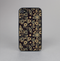 The Tiny Gold Floral Sprockets Skin-Sert for the Apple iPhone 4-4s Skin-Sert Case