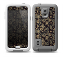 The Tiny Gold Floral Sprockets Skin Samsung Galaxy S5 frē LifeProof Case
