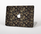 The Tiny Gold Floral Sprockets Skin Set for the Apple MacBook Pro 15" with Retina Display