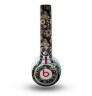 The Tiny Gold Floral Sprockets Skin for the Beats by Dre Mixr Headphones