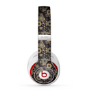 The Tiny Gold Floral Sprockets Skin for the Beats by Dre Studio (2013+ Version) Headphones