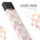 The Tiny Pink and Yellow hearts of a Whole - Premium Decal Protective Skin-Wrap Sticker compatible with the Juul Labs vaping device