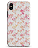 The Tiny Pink and Yellow hearts of a Whole - iPhone X Clipit Case