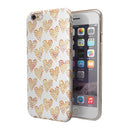 The Tiny Yellow Hearts of a Whole iPhone 6/6s or 6/6s Plus 2-Piece Hybrid INK-Fuzed Case