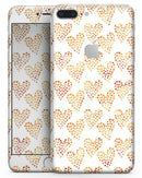 The Tiny Yellow Hearts of a Whole - Skin-kit for the iPhone 8 or 8 Plus