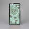 The Toned Green Vector Roses and Birds Skin-Sert for the Apple iPhone 6 Plus Skin-Sert Case