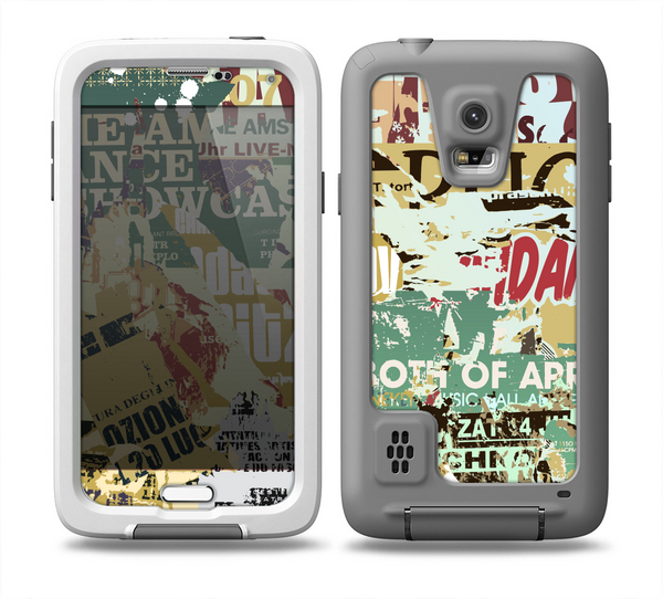 The Torn Magazine Collage Skin for the Samsung Galaxy S5 frē LifeProof Case